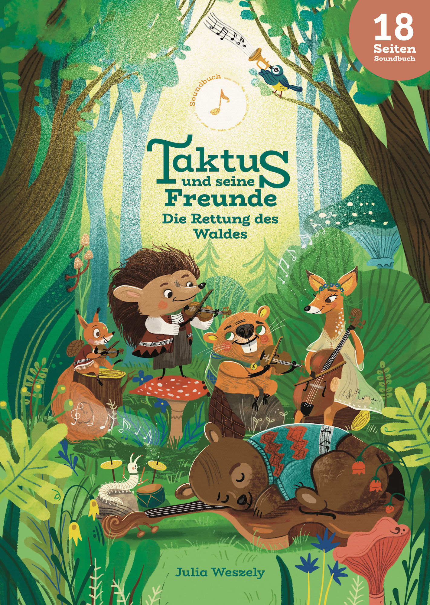 Soundbuch "Taktus und seine Freunde - die Rettung des Waldes" Cover Vorderseite